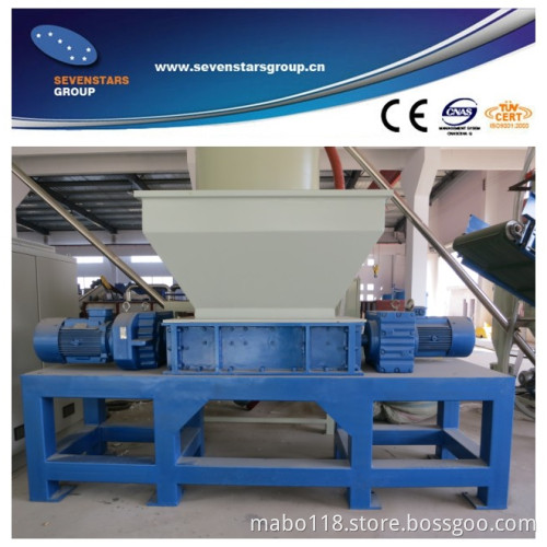 Sevenstars Double Shaft Shredder for Pallet Drum Container Cardboard